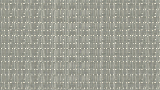 Dark Gray & Beige Dotted Dandelion Pattern - Geometric Wallpaper for Living Rooms