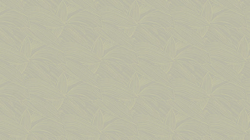 Light Green & Beige Leaf Pattern- Serene Wallpaper for Living Rooms