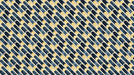Golden Wave Arches Wallpaper ¨C Art Deco Mural with Deep Blue and Metallic Gold