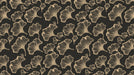 Golden Shadow Ginkgo Wallpaper ¨C Luxurious Botanical Wall in Black and Gold