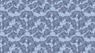 Twilight Blue Ginkgo Wallpaper ¨C Deep Blue Botanical Design for Restful Bedrooms