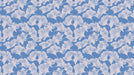Crisp Morning Ginkgo Wallpaper ¨C Light Blue and White Bedroom Accent Wall