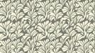 Olive Beige Botanical Wallpaper ¨C Elegant Reception or Office Wall Design