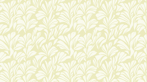 Vanilla Leaf Breeze Wallpaper ¨C Cream Botanical Design for Light-Filled Spaces