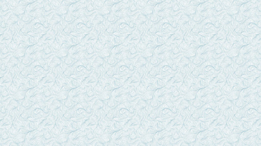 Whispering Currents Mural Wallpaper | Light Turquoise Swirl Lines on White Background