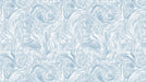 Silken Tide Mural Wallpaper | Light Aqua Swirl Texture