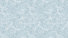 Stormwave Line Art Mural Wallpaper | Sage on Ivory Wave Pattern
