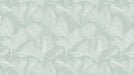 Abstract Ginkgo Mural Wallpaper | Mint Green and White Flowing Leaves