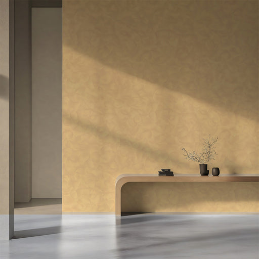 Golden Whisper Mural Wallpaper | Subtle Beige Petal Pattern With Minimalist Texture