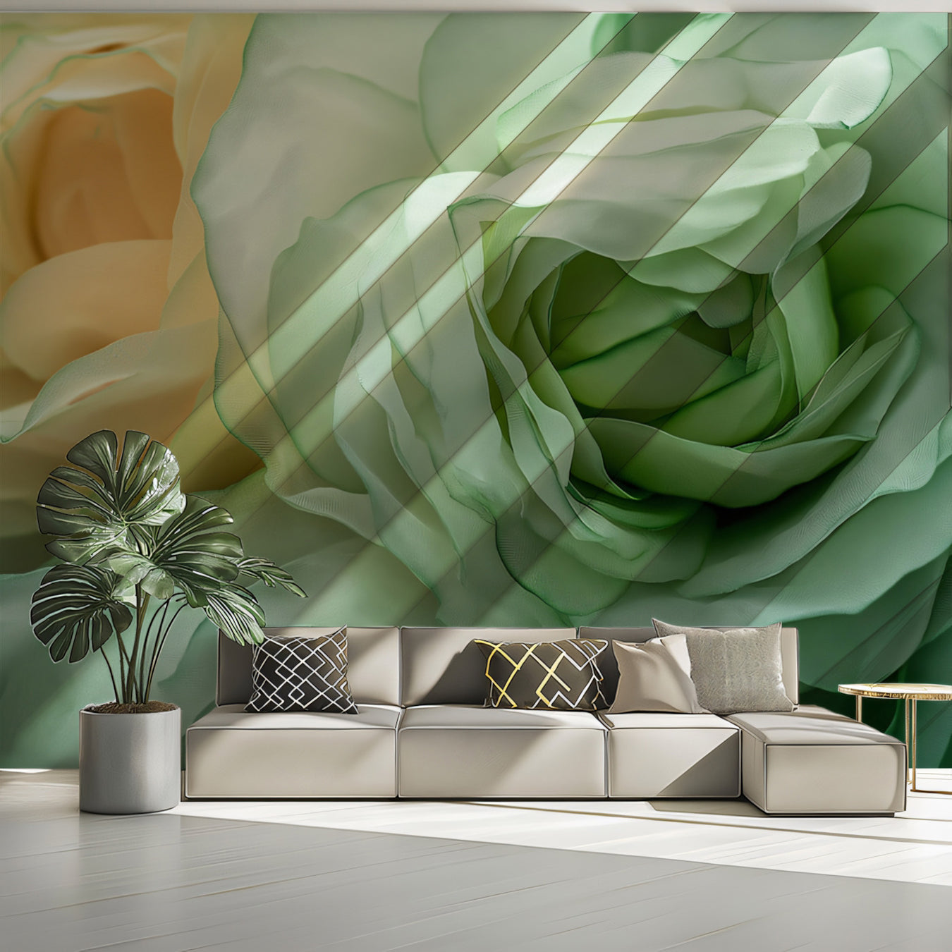 Papier peint mural abstrait