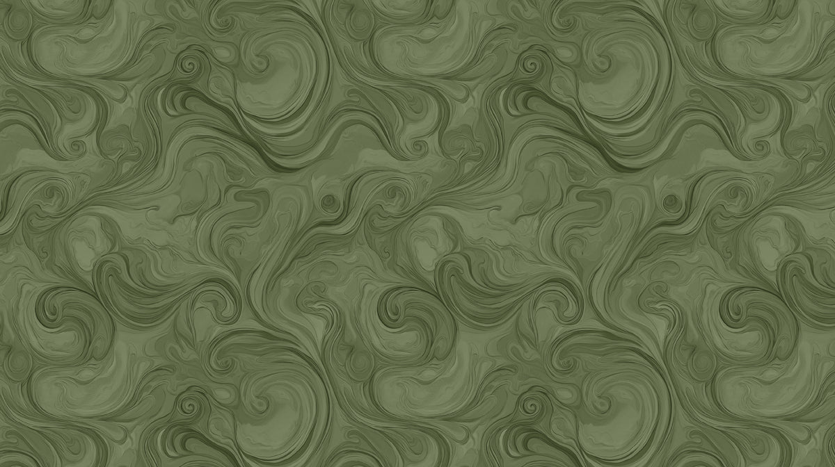 Olive Green Basketweave Mural Wallpaper | Subtle Textured Solid