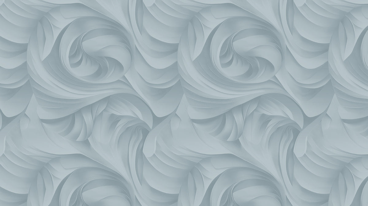 Misty Lavender Cloudscape Mural Wallpaper | Ethereal Abstract Sky