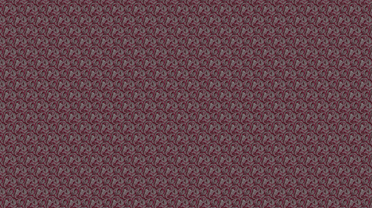 Subtle Burgundy Paisley Texture Mural Wallpaper | Delicate Ornate Detail