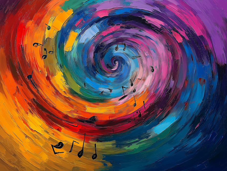 Dynamic Blue Spiral Mural Wallpaper | Mesmerizing Abstract Flow