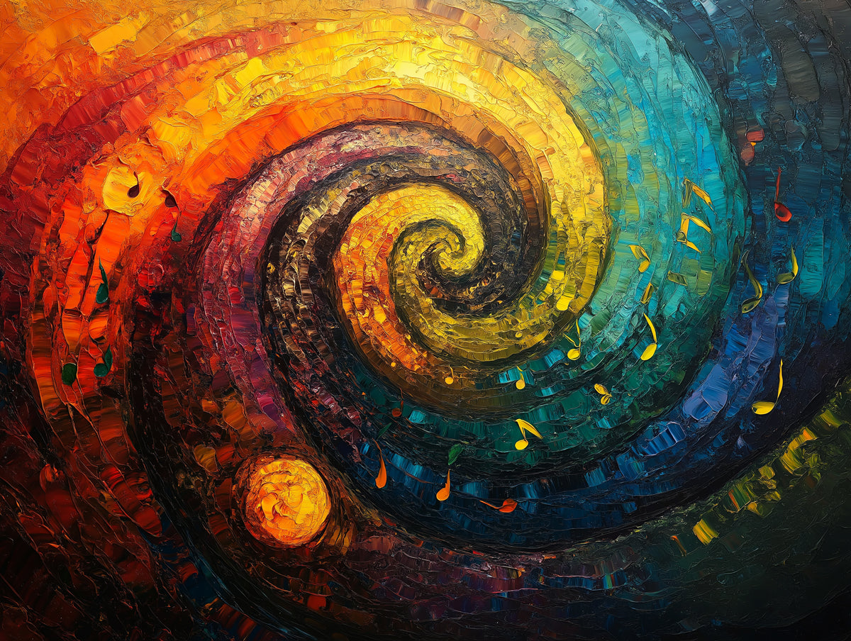 Serene Pink Spiral Mural Wallpaper | Gentle Abstract Harmony
