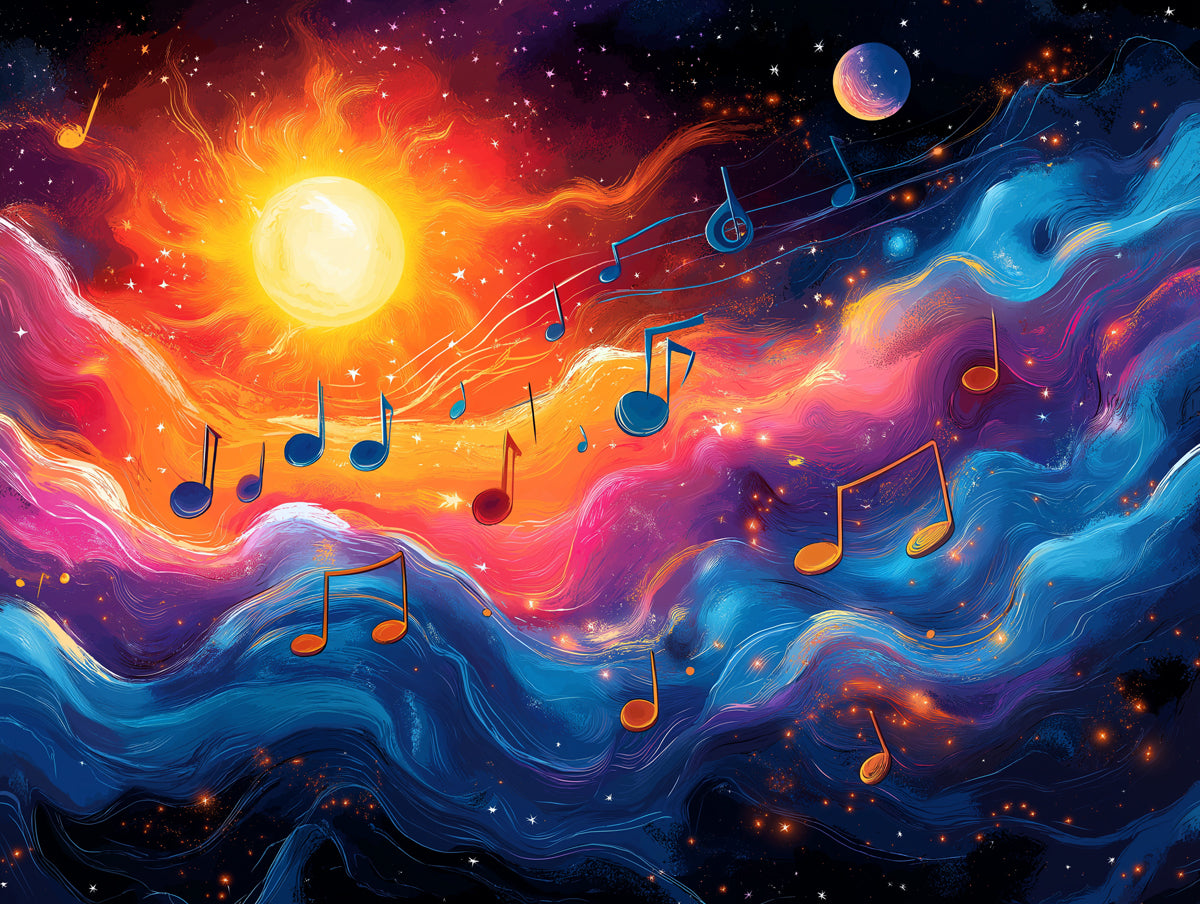 Cosmic Nebula Swirl Mural Wallpaper | Univers Abstrait Mystique