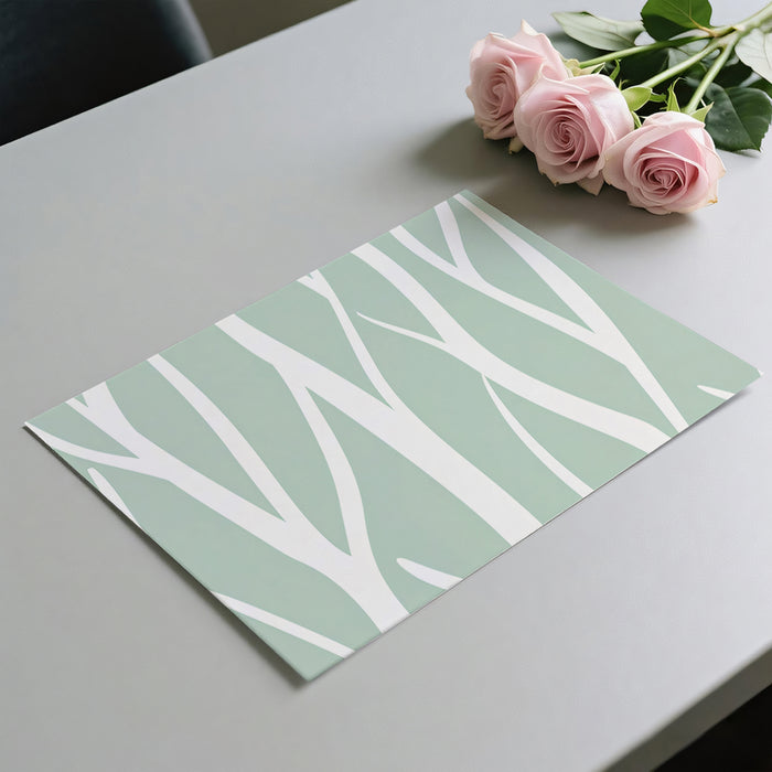 Minimalist Twig Mural Wallpaper | Modern Natural Pattern