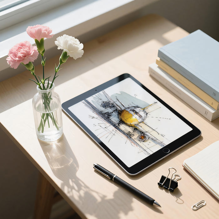 Watercolor Airplane Mural Wallpaper | Abstract Aviation Art