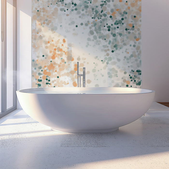 Modern Abstract Mural Wallpaper | Minimalist Speckle Pattern