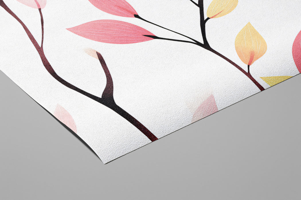 Minimalist Tree Branches Mural Wallpaper | Elegant Modern Print