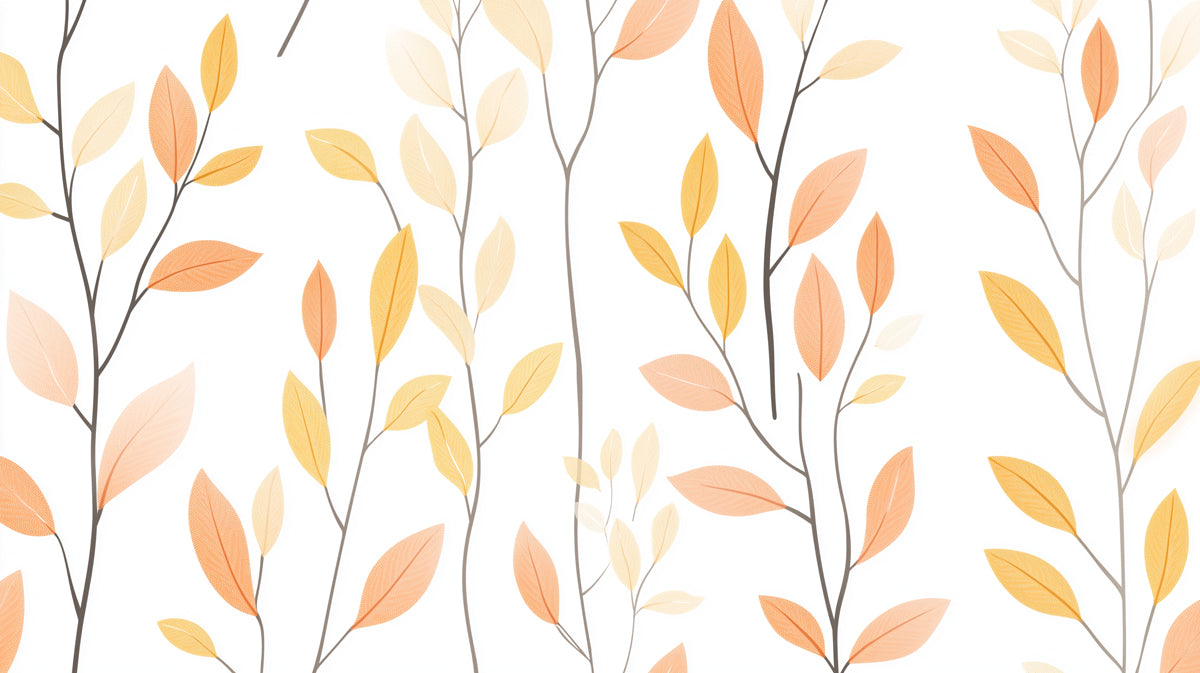 Minimalist Tree Branches Mural Wallpaper | Elegant Modern Print