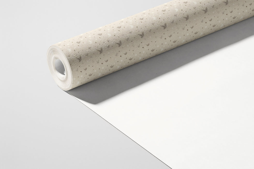 Minimalist Celestial Mural Wallpaper | Pale Gray