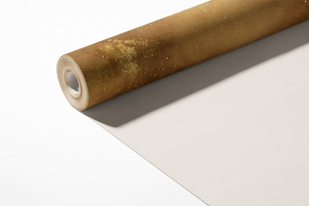 Distressed Gold Foil Mural Wallpaper | Textured & Rustic