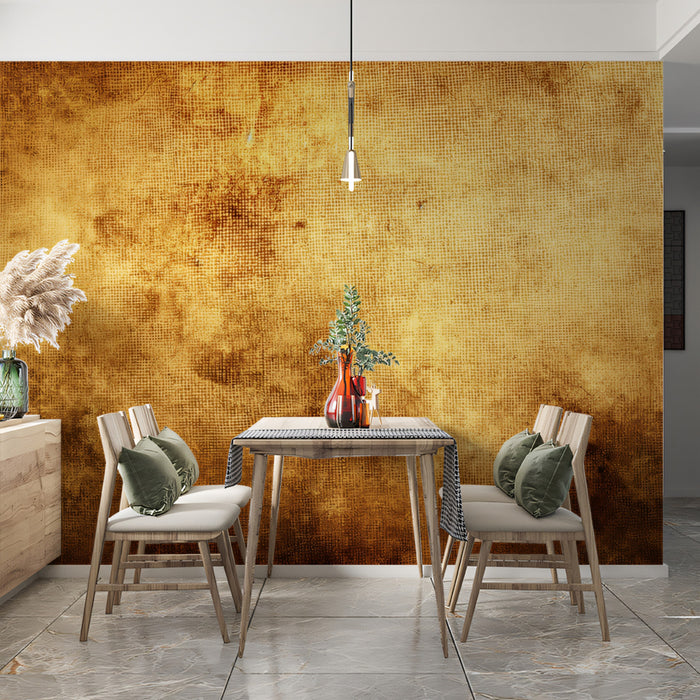 Vintage Canvas Mural Wallpaper | Aged & Grungy