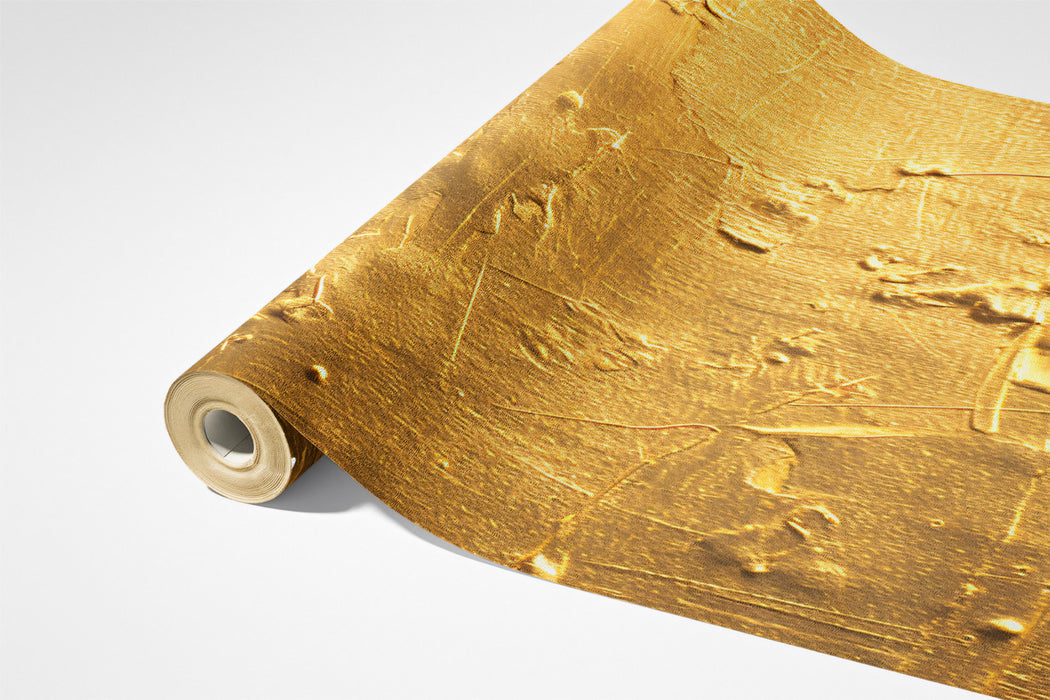 Abstract Gold Texture Mural Wallpaper | Modern & Opulent