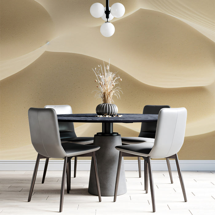 Realistic Sand Dune Mural Wallpaper | Textured & Organic
