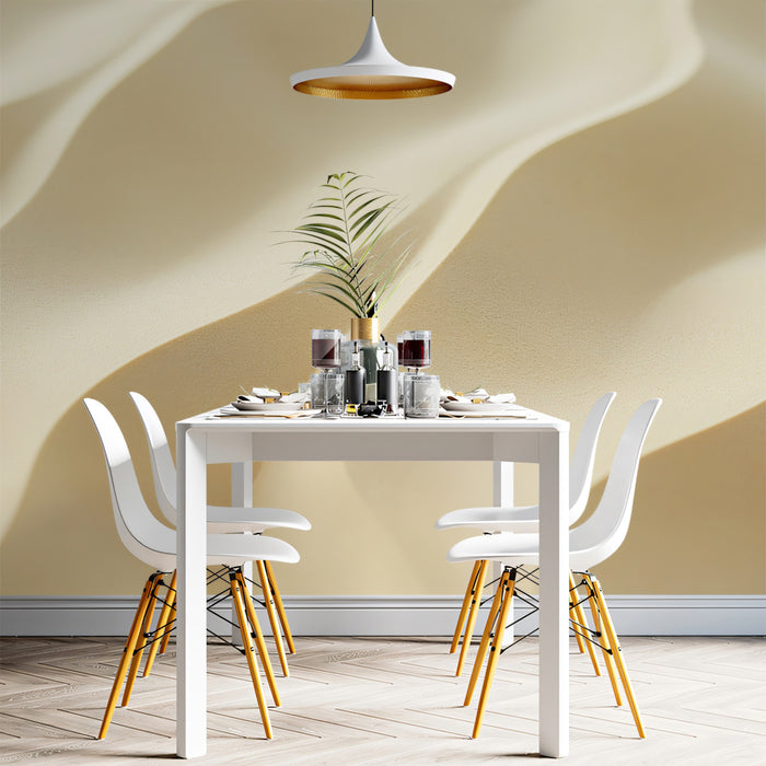 Gentle Wave Mural Wallpaper | Smooth & Serene