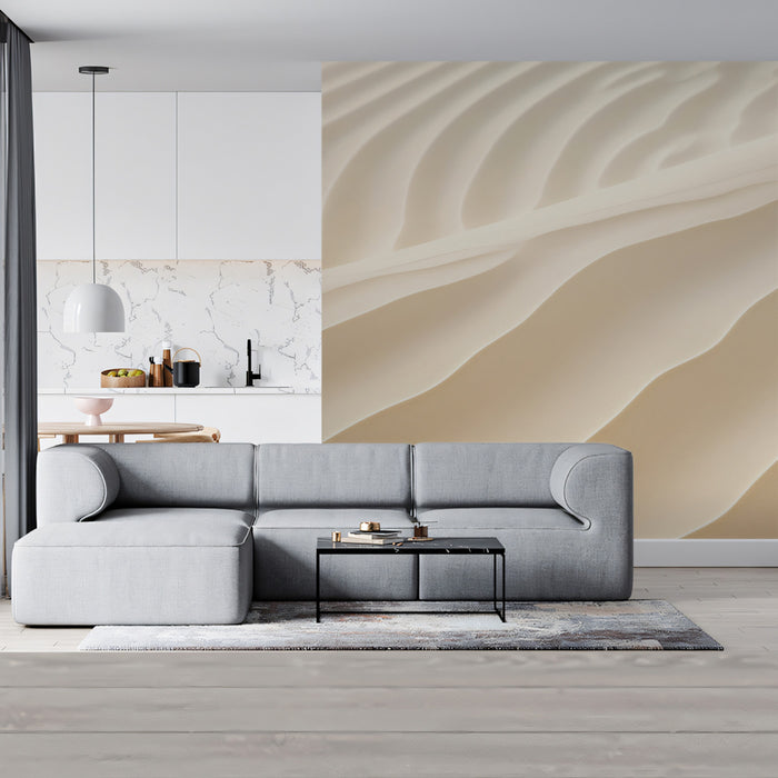 Abstract Dune Mural Wallpaper | Sculptural & Serene