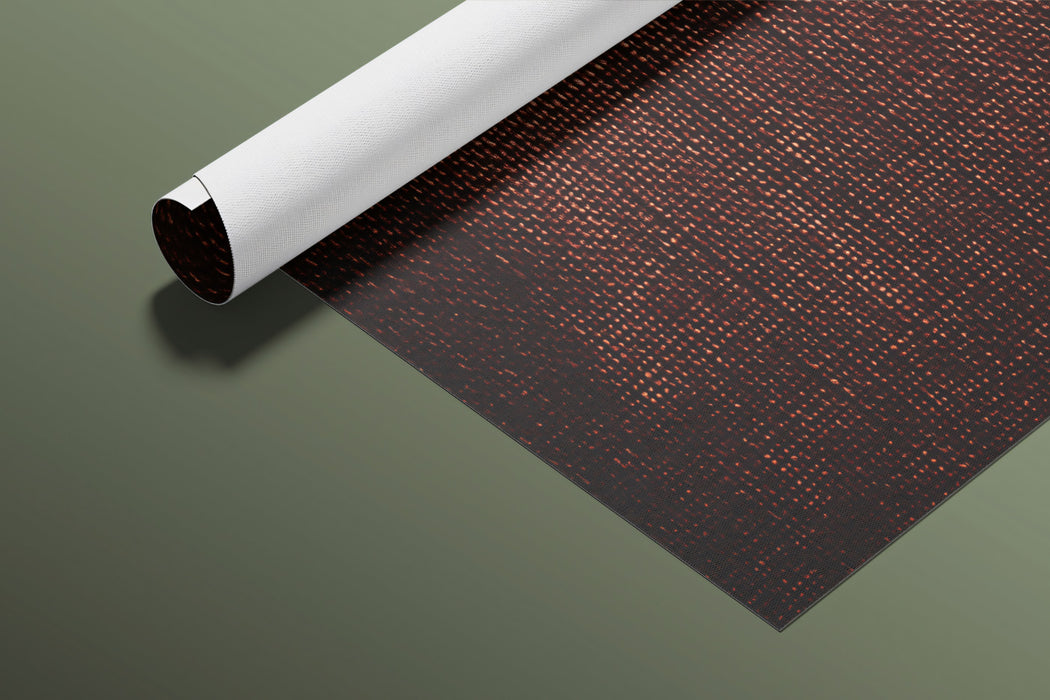 Dark Red Woven Texture Mural Wallpaper | Rustic Linen Wall Decor