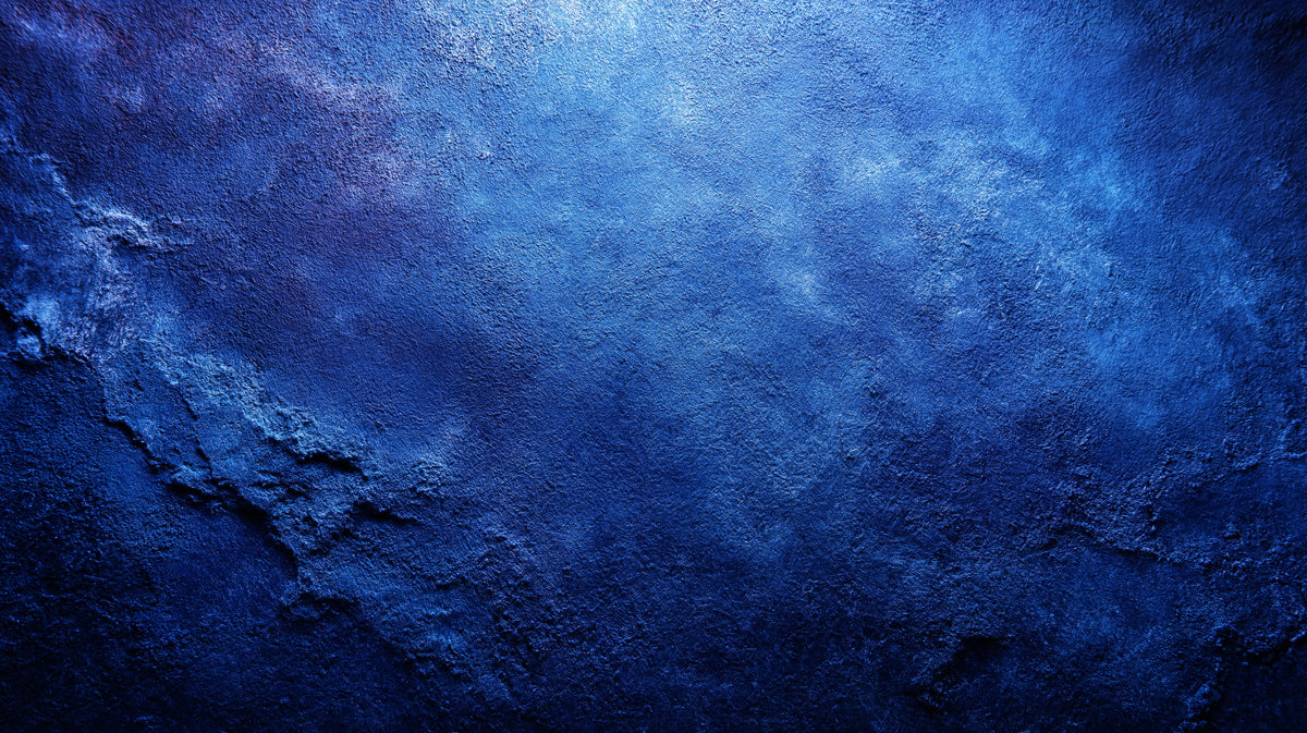 Cosmic Night Blue Mural Wallpaper | Galaxy Texture for Creative Spaces