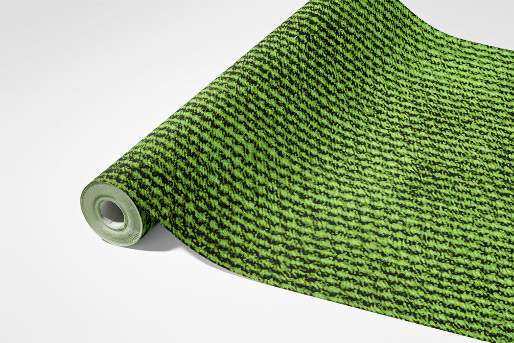 Vibrant Green Mural Wallpaper | Distressed Urban Textile Tecxture