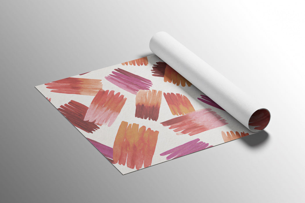 Abstract Brushstroke Mural Wallpaper | Modern Watercolor Pattern