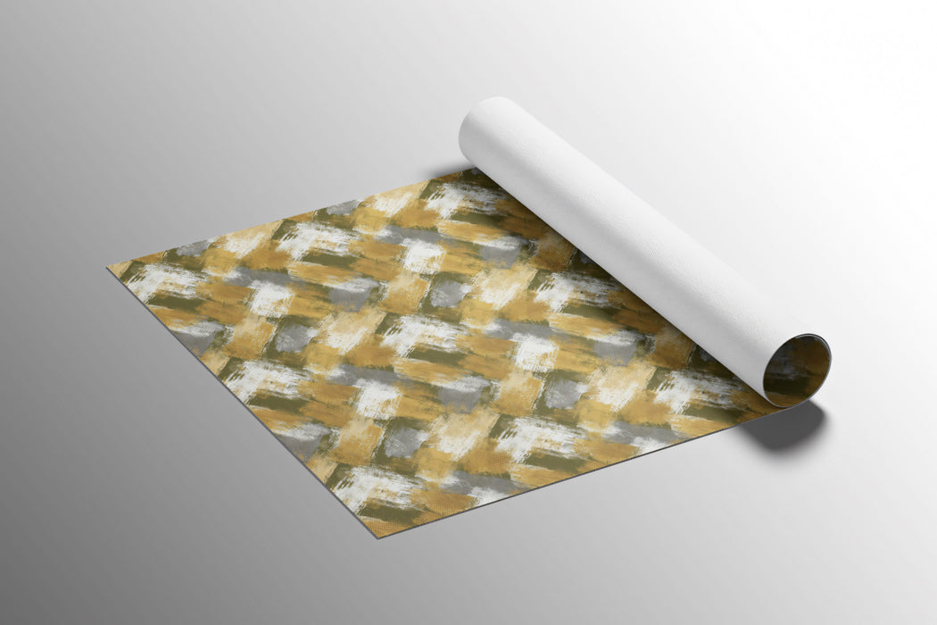 Modern Geometric Mural Wallpaper | Abstract Brushstroke Pattern