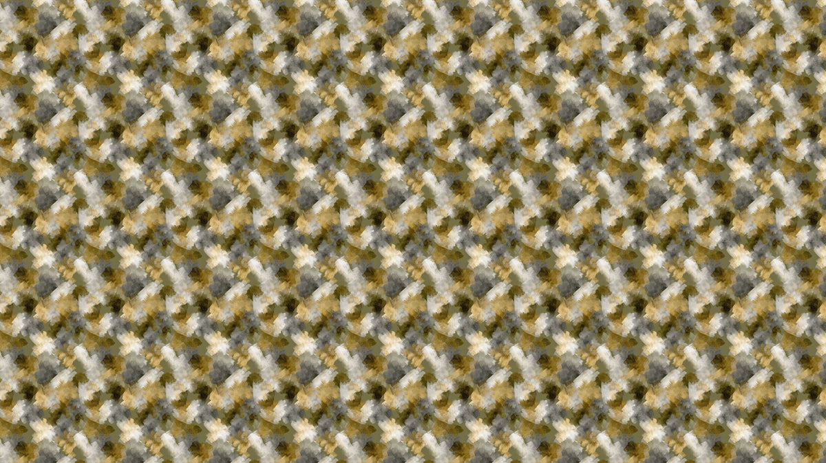 Classic Gold Mural Wallpaper | Textured Herringbone Pattern