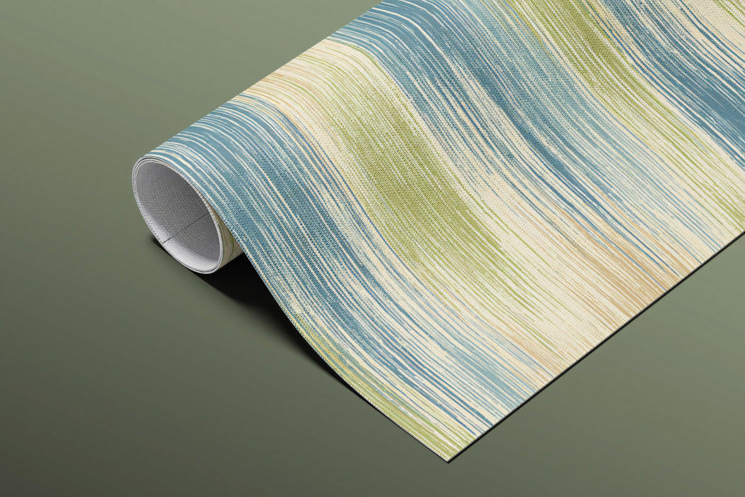 Modern Ikat Mural Wallpaper | Artistic Horizontal Texture