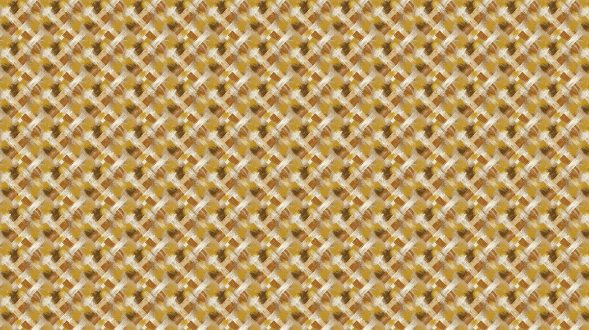 Modern Woven Mural Wallpaper | Subtle Gold and Brown Texture