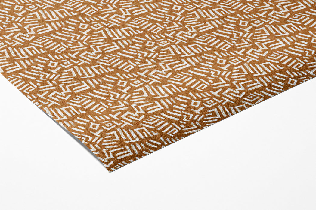 Modern Tribal Mural Wallpaper | Subtle Geometric Pattern