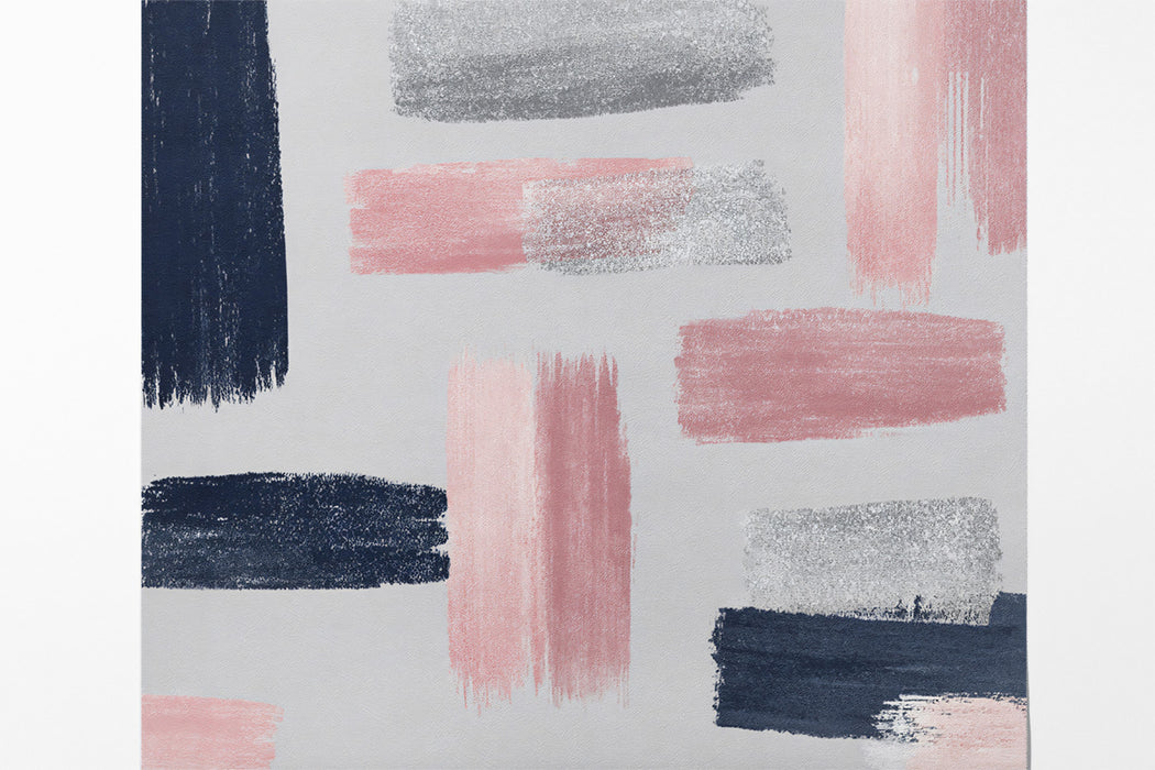 Modern Abstract Mural Wallpaper | Bold Brushstroke Texture