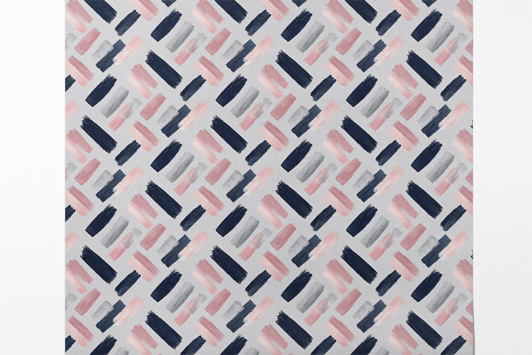 Abstract Brushstroke Mural Wallpaper | Modern Diagonal Texture