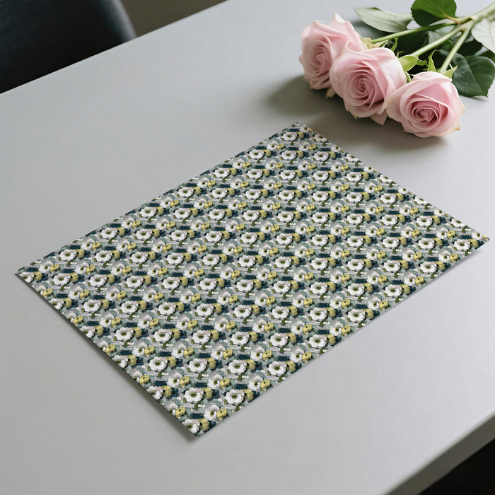 Micro Floral Mural Wallpaper | Delicate Painted Texture