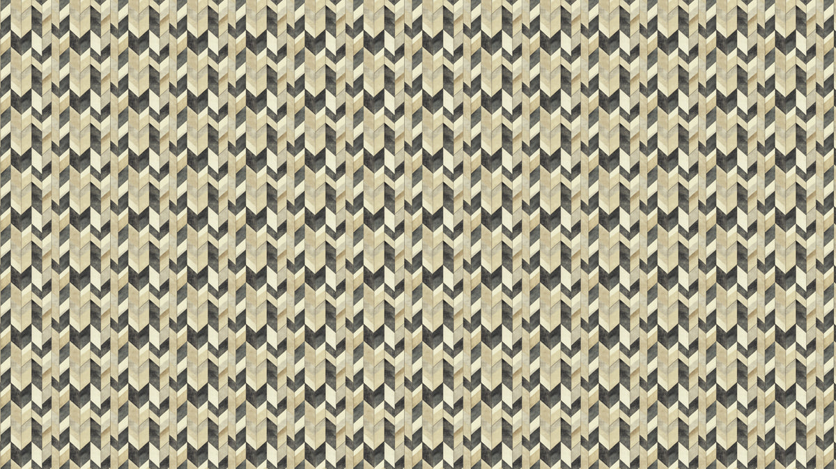 Modern Geometric Mural Wallpaper | Houndstooth Pattern