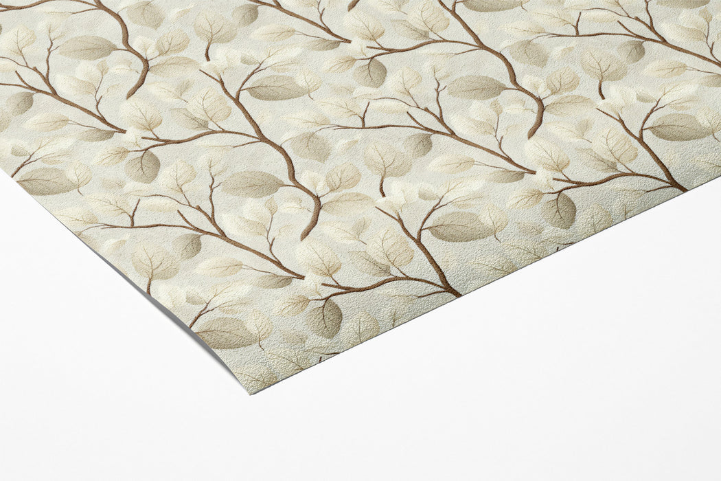 Abstract Botanical Mural Wallpaper | Subtle Neutral Branches