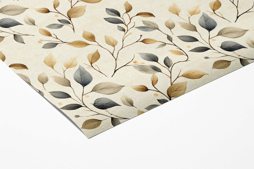 Abstract Botanical Mural Wallpaper | Warm and Cool Branches