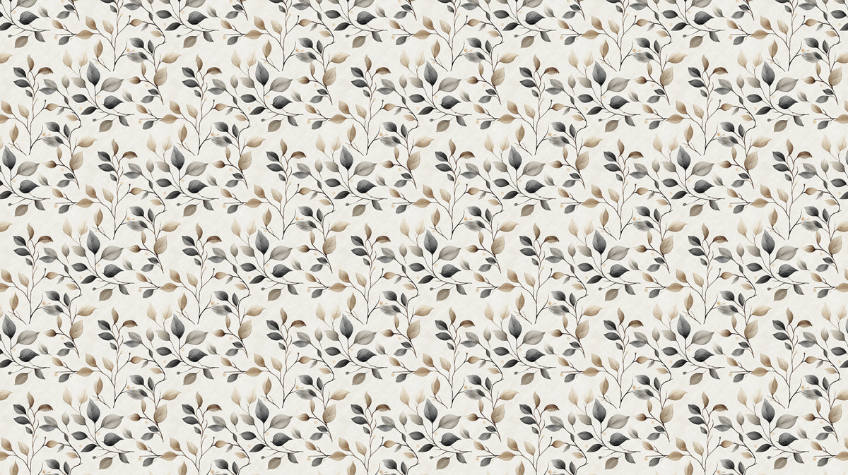 Abstract Botanical Mural Wallpaper | Subtle Neutral Branches