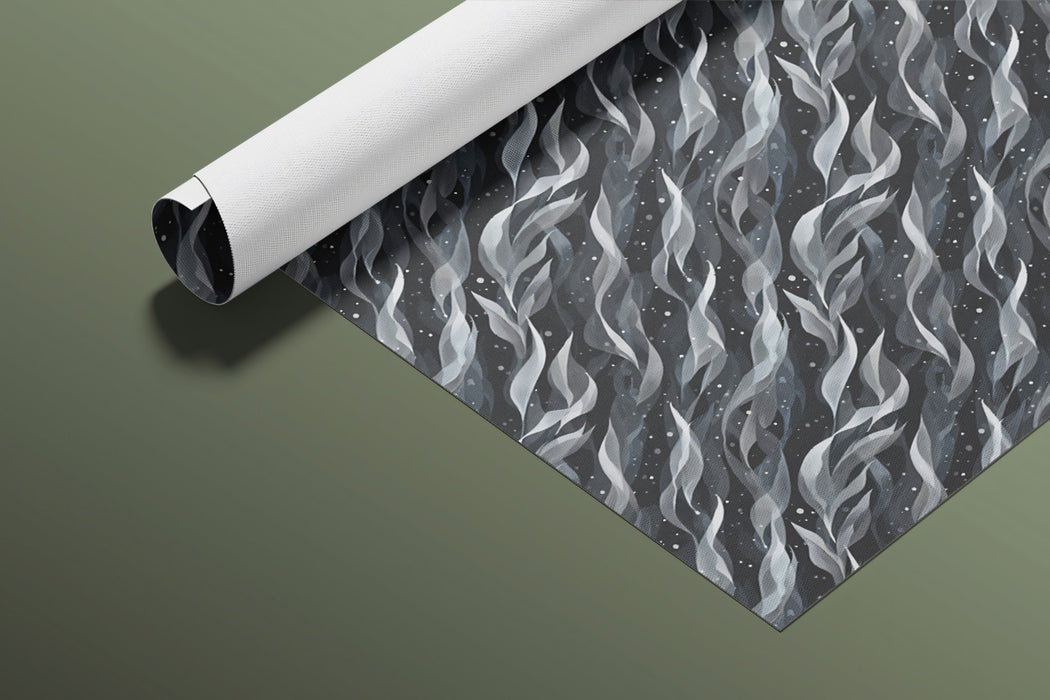 Abstract Swirl Mural Wallpaper | Modern Monochromatic Texture