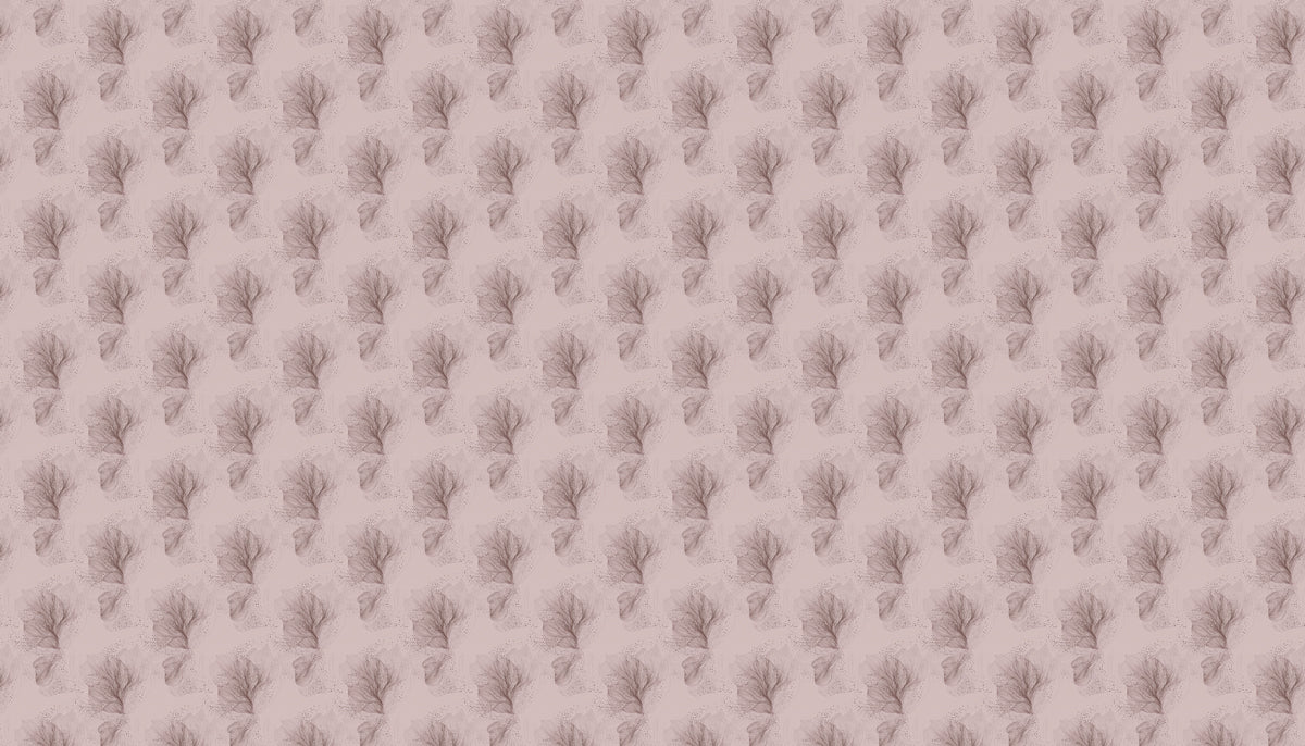 Abstract Branch Mural Wallpaper | Serene Pink Texture